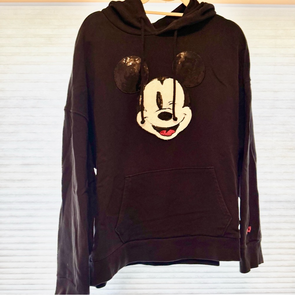 Levi's Black Mickey Mouse Oversized Hoodie size S